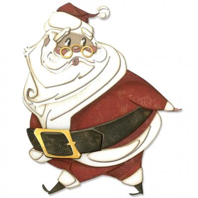 Sizzix Tim Holtz Thinlits Die - Jolly St. Nick
